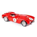 A BBR 1:18 1954 Ferrari 375 Plus. Finished in Italian Racing Red, RN4, with PROVA MO-36 number plate