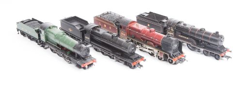 A quantity of OO railway by various makes including Bachmann, Airfix and Hornby. 8 locomotives