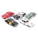 5 Auto Pilen 1:43 scale cars. Citroen SM ‘Servicio de Urgencia’ in white with red crosses and