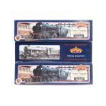 3 Bachmann OO railway locomotives. 2x Maunsell Lord Nelson Class 4-6-0 tender locos; Sir Martin