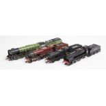 A quantity of OO railway by various makes including Bachmann, Airfix and Hornby. 11 locomotives