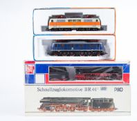 A small quantity of continental HO/OO railway, by Peco Roco Fleishmann, Jouef Trix etc. A DR class