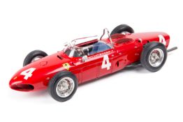 A Limited Edition CMC 1:18 1961 Ferrari Dino 156 ‘Shark Nose’. In Italian Racing Red, RN4. A fully