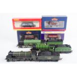 A quantity of OO railway. By Hornby, GMR, Bachmann, Lima, Mainline etc. 6 locomotives – 3x tender