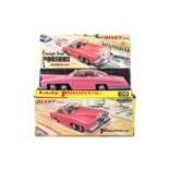 Dinky Toys Lady Penelope’s FAB1 (100). 1st type pink Rolls Royce with the star fish wheels, with