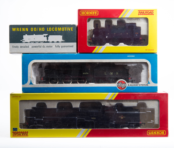 A quantity of OO railway. By Hornby, Wrenn, Airfix, Bachmann, Lima, Mainline etc. 6 locomotives –