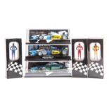 9 Minichamps/Paul’s Model Art 1:43 F1 cars. 4x Benetton Renault B 194/B 195; J. Herbert and 2x M.