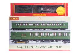 A small quantity of Hornby Railways Southern Railway. A set comprising 2-BIL Driving Motor Brake EMU