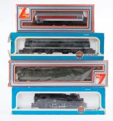 A small quantity of OO model railway. 2x Lima BR locomotives – class 52 diesel hydraulic Western