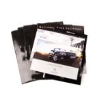 A quantity of Mercedes Benz catalogues/range brochures. 1980’s Sport Line brochure. 1990’s AMG range