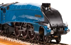 A Superb Gauge One live steam model of a Gresley LNER  Class A4 Pacific ‘Peregrine’. A scratch built