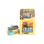 2 Corgi Toys. Commer Van with Samuelson Film Service’s Camera and Cameraman (479). IN light metallic