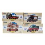 16 Corgi Classics etc. 2 x Guy Arab, Maidstone and Southampton. Sunbeam Trolleybus, Reading. ERF Box