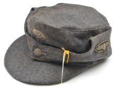 A similar grey/blue cap. GC