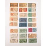 An album of mainly GWR Railway (Great Western Railway) and bus related tickets. A ring-bound