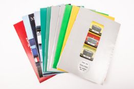 A quantity of Mercedes Benz catalogues/range brochures. Examples include; 230C / 280CE, 200D /
