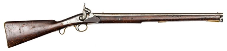 A rare .73” first model Victoria cavalry carbine, 42” overall, twist barrel 26” with Tower proofs
