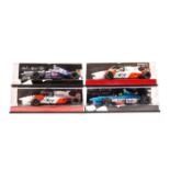 10 Minichamps 1:43 F1 Racing Cars. 2x McLaren Mercedes MP4/13 both M. Hakkinen. 2x Arrows – Launch