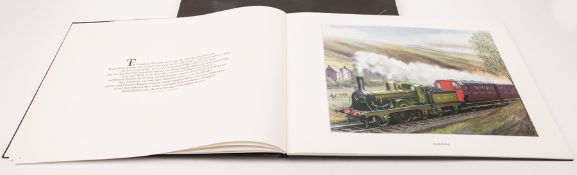 King Steam, Selected railway paintings and drawings by C. Hamilton Ellis. An edition published by