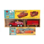 2 Corgi Major Toys Chipperfield’s vehicles. Circus Crane Truck and Cage Gift Set No.12, cage with