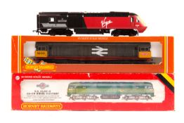 A quantity of OO gauge railway by Hornby/Bachmann/Tri-ang etc. 3 locomotives – a BR class 47 Co-Co