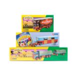 8 Corgi Classic Circus sets and vehicles. 4 Chipperfield’s ERF KV artic with cages. Lions, tigers,