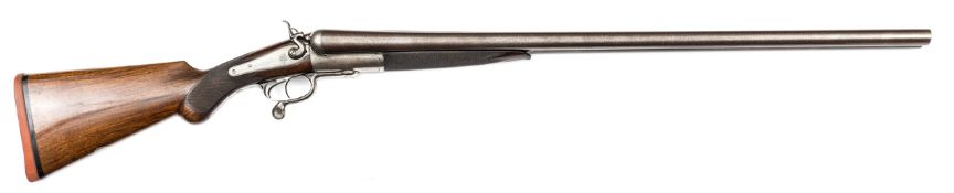 A good double barrelled 10 bore x 2-7/8” underlever hammer gun by William Evans from Purdeys, number