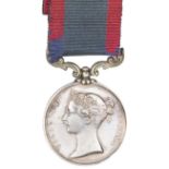 Sutlej Medal for Aliwal 1846, (impressed Wm Cowan 16th Lancers) Very Fine. Plate 2 Note: 407 Private