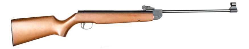 A good .22” Webley Victor air rifle, number 024299, with fully adjustable rearsight and beechwood
