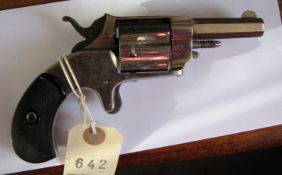 A 6 shot .32” RF Forehand & Wadsworth “Terror” SA revolver, 6¼” overall, barrel 2½” with address and