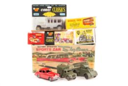 A quantity of various makes. Including Dinky; Thornycroft Mighty Antar Tank Transporter with