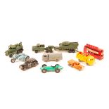 A quantity of Matchbox Series vehicles. Including 5x Antar tank transporters, 3 with Centurion