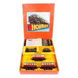 Hornby O Gauge Clockwork Passenger Train Set No.51. Comprising a type 51 0-4-0 tender locomotive