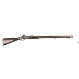 A .577” London Armoury Co 3- band Enfield pattern Volunteer Rifle, shortened to 48” overall,