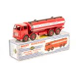 A Dinky Supertoys Leyland Octopus Tanker (943). In deep red ESSO Petroleum Company Ltd livery.