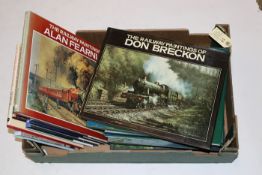 17 books on the work of various Railway Artists. Artists include; Don Breckon, Terrence Cuneo,