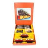 Hornby O Gauge Clockwork Passenger Train Set No.51. Comprising a type 51 0-4-0 tender locomotive