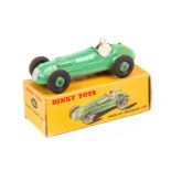 Dinky Toys H.W.M. Racing Car (23J). In light green with mid green wheels, RN7. Boxed, minor wear.