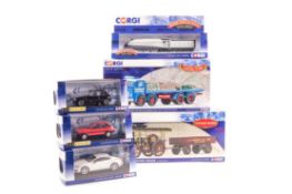 A quantity of recently produced Corgi (Hornby Hobbies) vehicles. 2x Hauliers of Renown series; a Guy