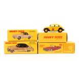 4 Atlas ‘French’ Dinky Toys. Buick Roadmaster (24V) in pale grey with deep orange roof. Swiss Postal