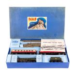 Hornby Dublo 3-rail electric train set EDP12 Passenger Train. Comprising BR Coronation class 4-6-2