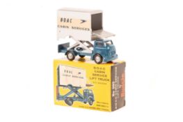 A Budgie Models BOAC Cabin Service Lift Truck (302). A loading truck in BOAC airline livery with