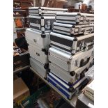 11 ALUMINIUM CASES - SMALL, MEDIUM AND LARGE