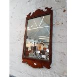 WOOD FRAMED GEORGIAN STYLE MIRROR