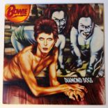 David Bowie - Diamond Dogs UK 1974 1st pressing stereo LP RCA  APL1 0576 Ex