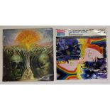 2 The Moody Blues LPs - In Search of the Lost Chord UK 1968 stereo LP 1st pressing Deram SML 711