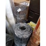 2 ROLLS OF WIRE FENCING