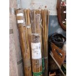 LARGE QUANTITY OF BUNDLES OF 5A GARDEN CANES