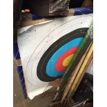 ARCHERY TARGET BOARD