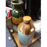 FLAGON & A VASE